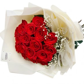 Букет "17 червоних троянд" 60 см Букет "17 червоних троянд" 60 см