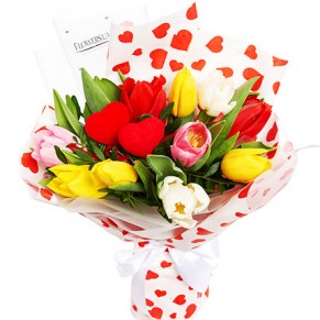 Букет "Вітання, з любов'ю...!"