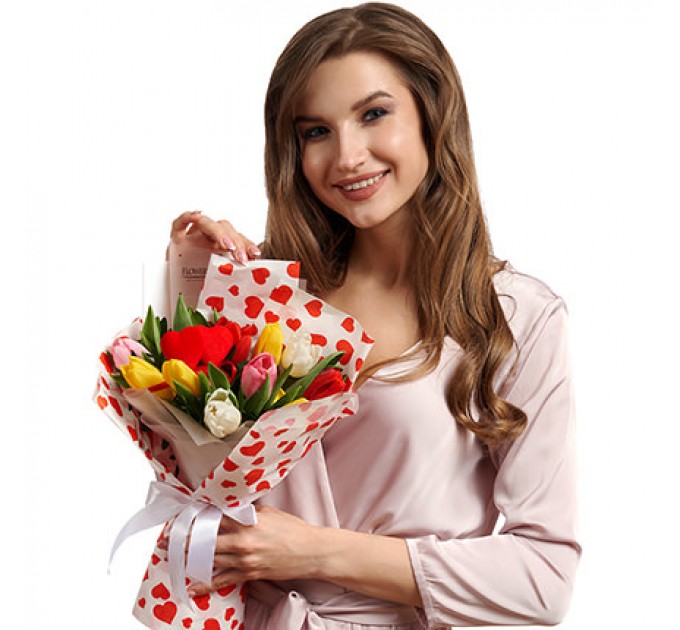 Букет "Вітання, з любов'ю...!"