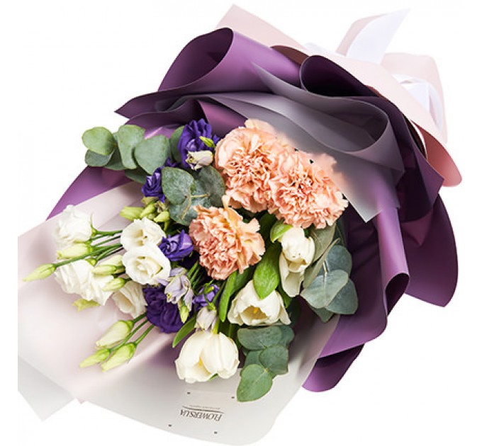 Букет "Волшебный Аметист"