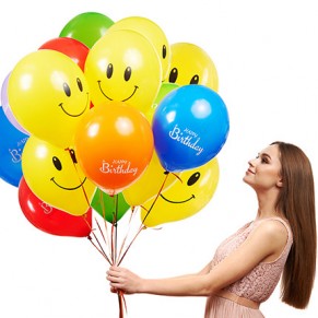 Колекція кульок "Веселий День Народження" - 3 кульки