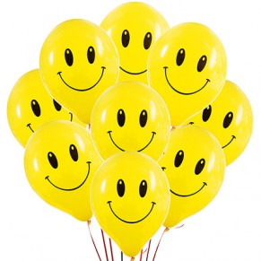 Коллекция шариков "Смайлики" - 9 шариков