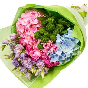 Летний букет "Цветочное ассорти"