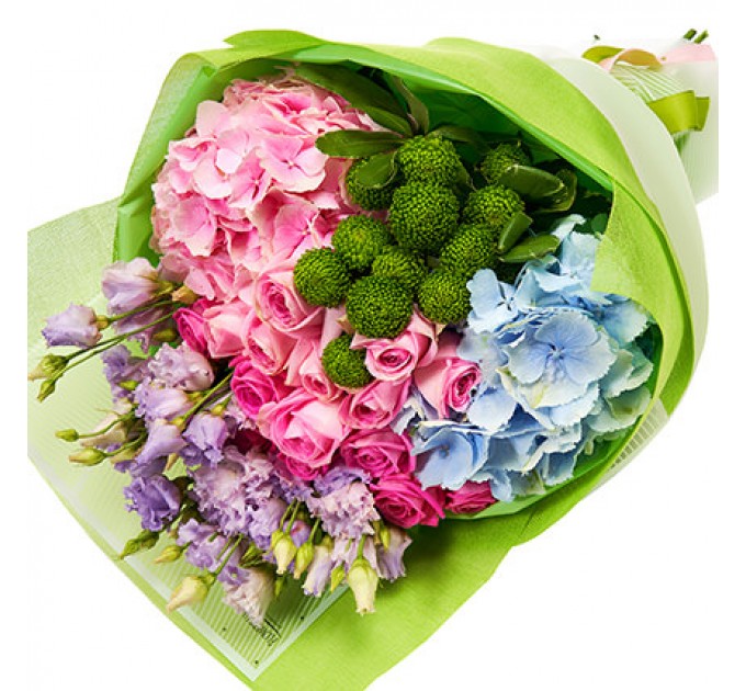 Летний букет "Цветочное ассорти"