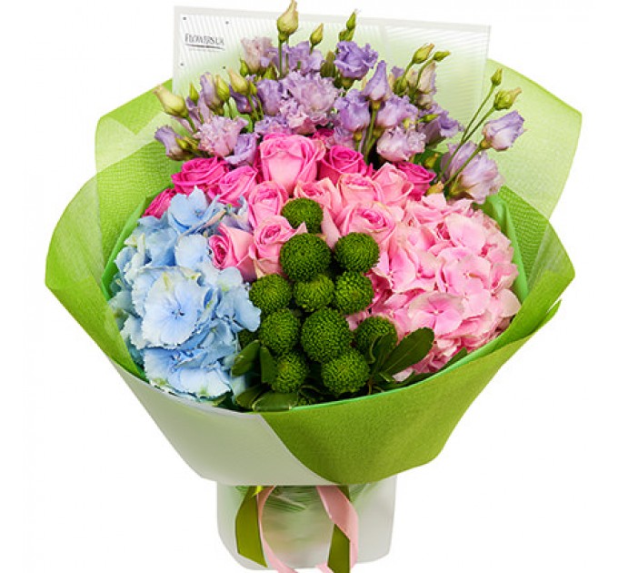 Летний букет "Цветочное ассорти"