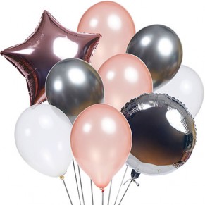 Коллекция шариков "Фламинго" - 9 шариков