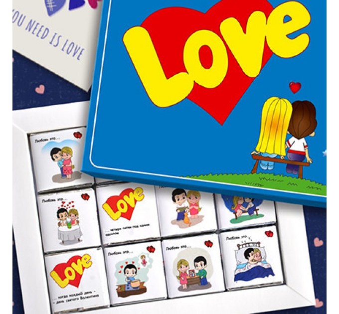 Шоколадный набор "Love"