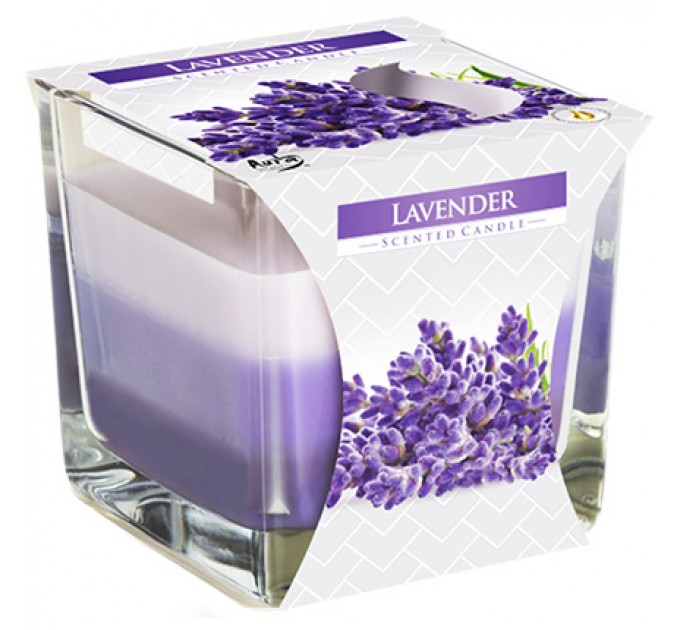 Свеча трехслойная "Лаванда"