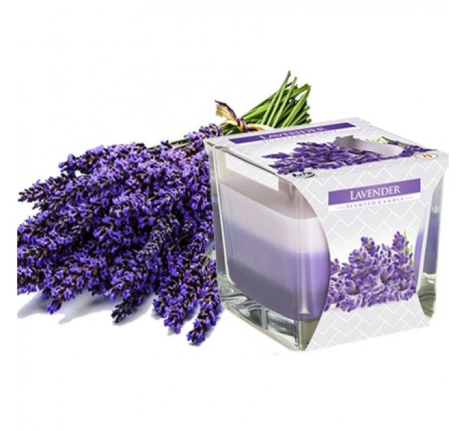 Свеча трехслойная "Лаванда"