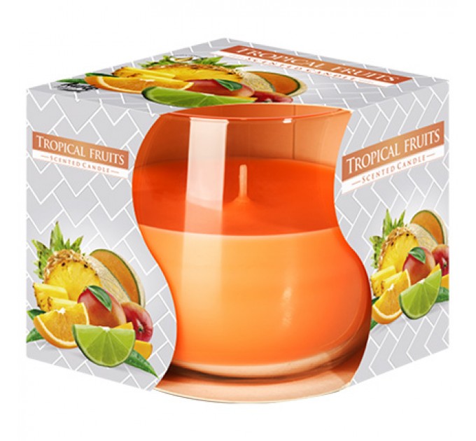 Свеча однослойная "Тропические фрукты"