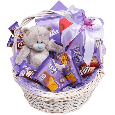 Подарочная корзина "Лавандовая мечта"