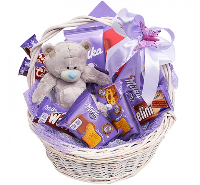 Подарочная корзина "Лавандовая мечта"