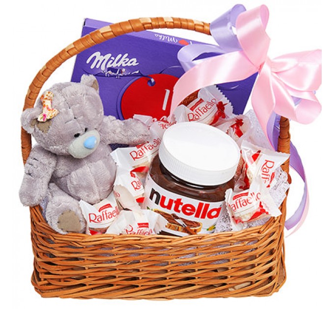 Подарочная корзина "Для самой нежной"