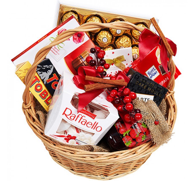 Подарочная корзина "Элегантное поздравление"