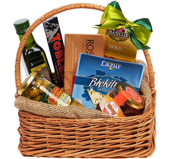 Подарочная корзина "Приятный вечер"