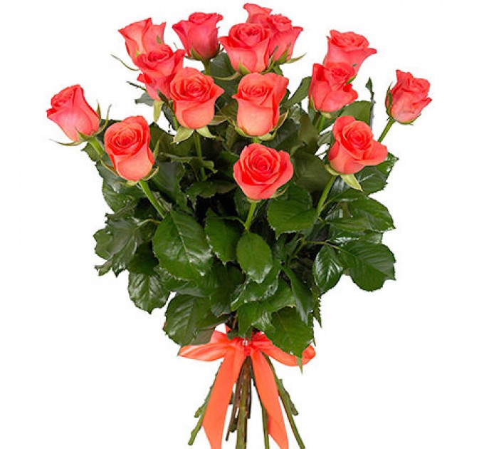 Букет "Коралловая романтика"