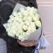 51 біла троянда 50 см Білуга