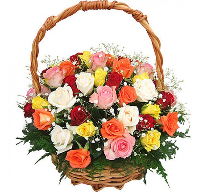 Корзина "Яркий микс"