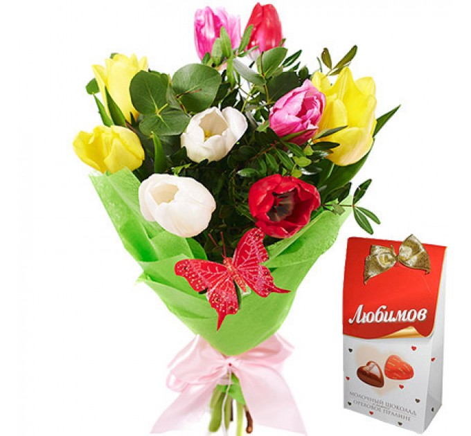 Букет "Знак любви"