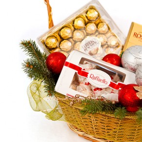 Корзина "Желаю процветания"