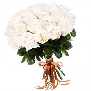 Букет из 25 пионовидных роз Букет из 25 пионовидных роз