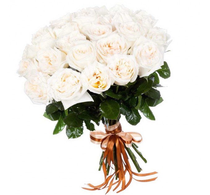 Букет из 25 пионовидных роз