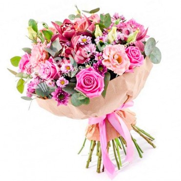 Букет из орхидей «Экспрессия»