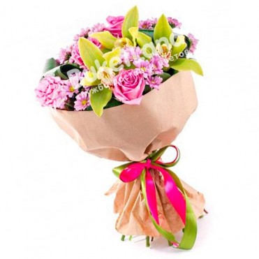 Букет з орхідей «Ранкова свіжість»