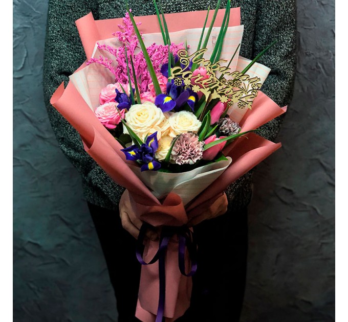 Букет от флориста «Любимой доченьке»