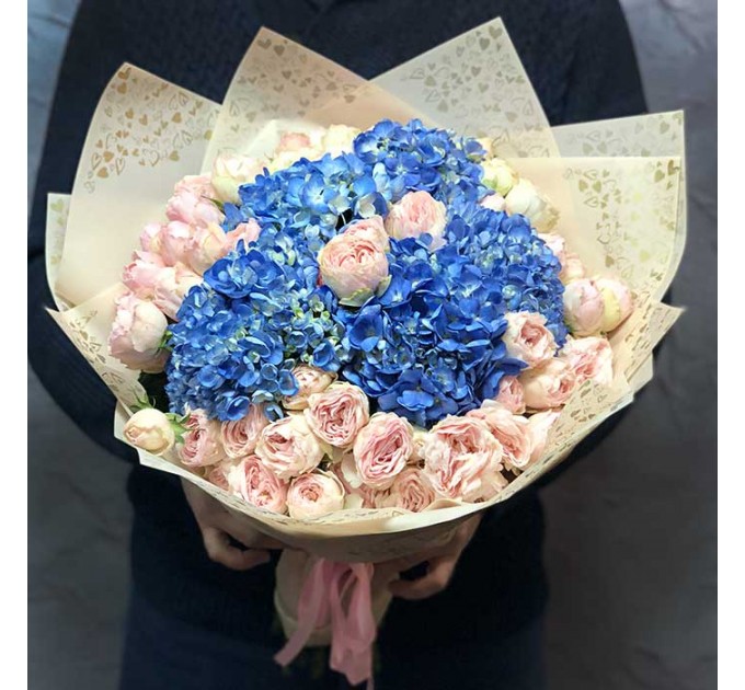 Букет цветов «Ароматное изобилие»