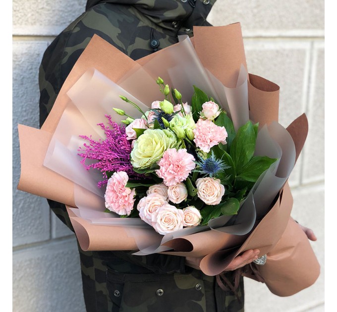 Букет цветов «Дыхание нежности»