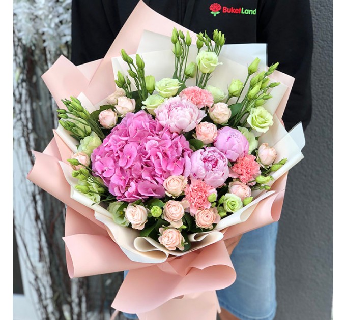 Букет цветов «Фруктовый Лёд»