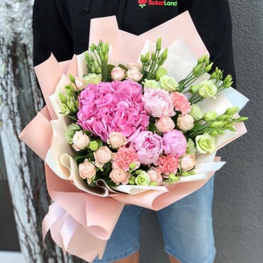 Букет цветов  «Фруктовый Лёд»