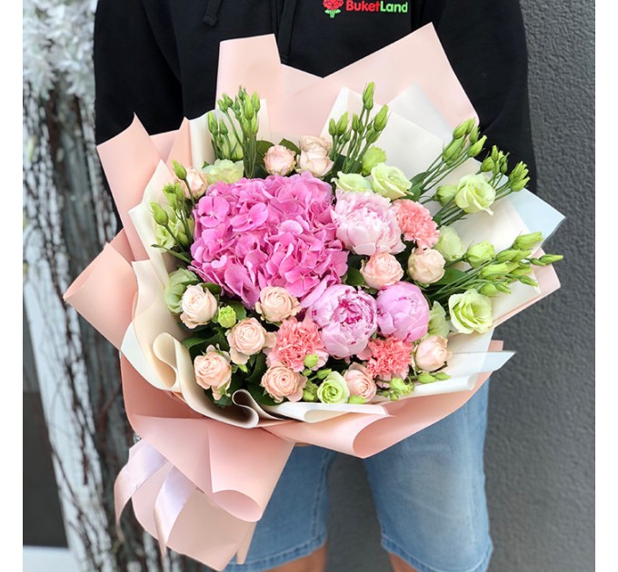 Букет цветов «Фруктовый Лёд»