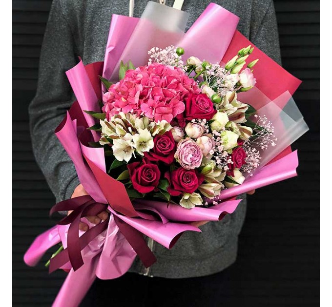 Букет цветов «Галактика чувств»