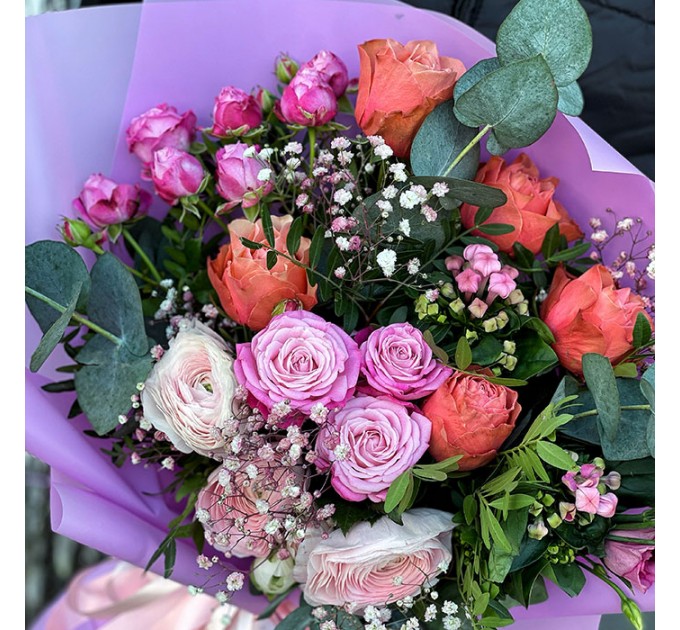 Букет цветов «Galaxy»