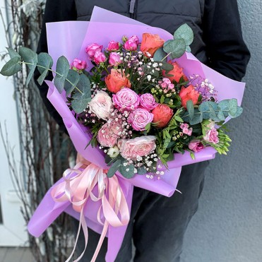 Букет цветов «Galaxy»