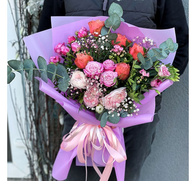 Букет цветов «Galaxy»