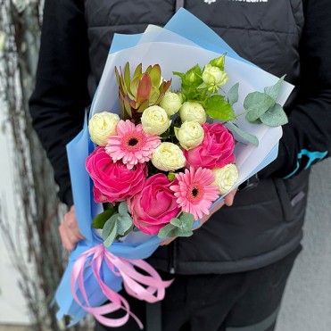 Букет цветов «Искорка радости»