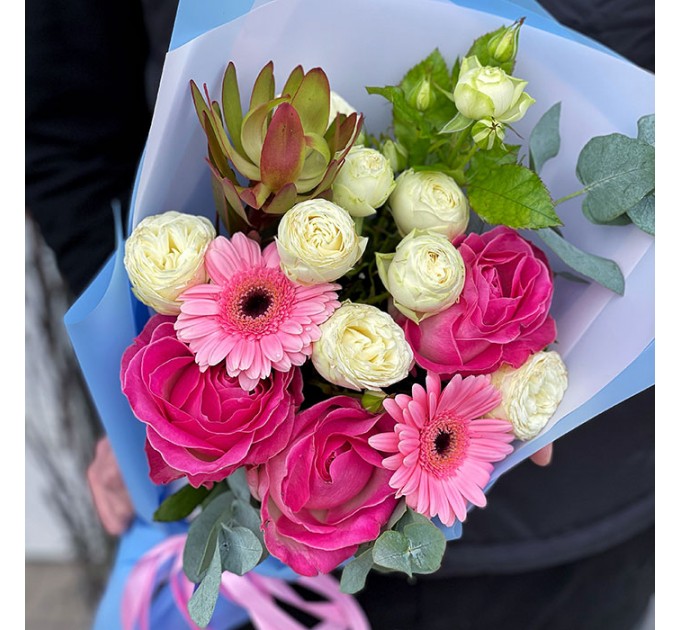 Букет цветов «Искорка радости»