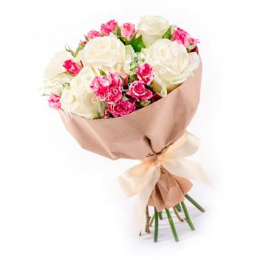 Букет цветов «Лёгкость»