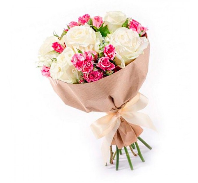 Букет цветов «Лёгкость»