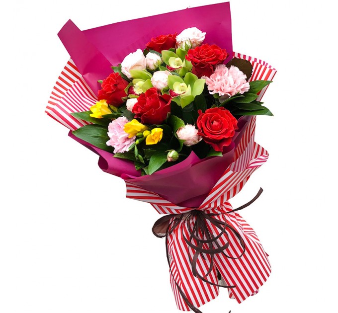 Букет цветов «Миледи»