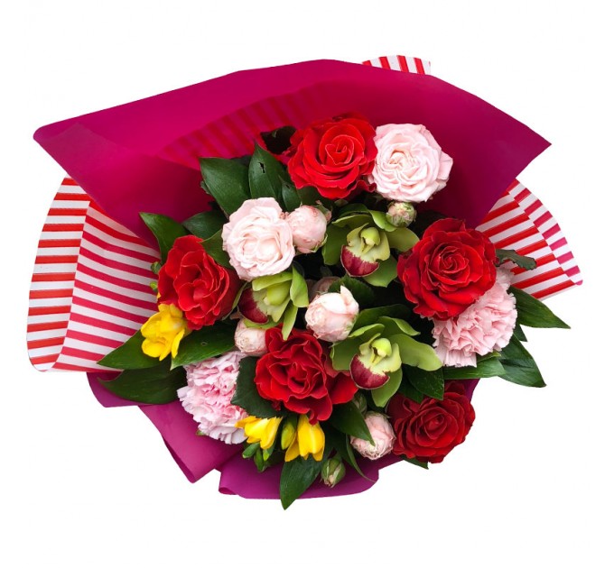 Букет цветов «Миледи»