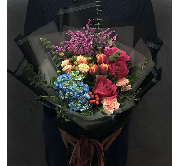 Букет цветов «Мысли о тебе»