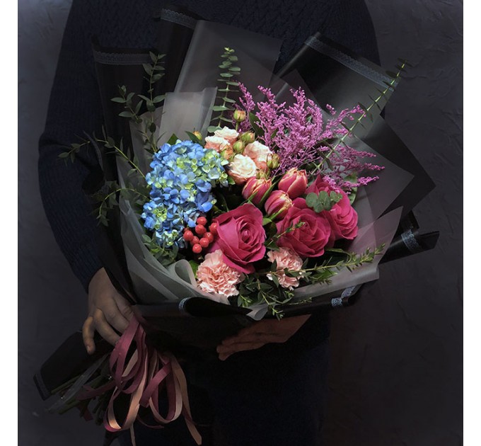 Букет цветов «Мысли о тебе»