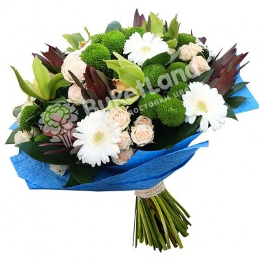 Букет цветов «Ночи венеции»