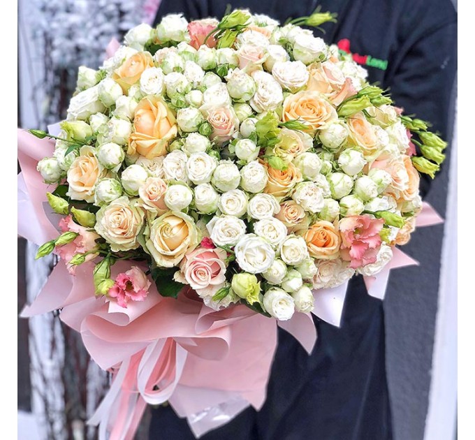 Букет цветов «Облако счастья»