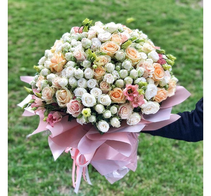 Букет цветов «Облако счастья»