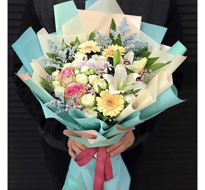 Букет цветов «Пражские каникулы»